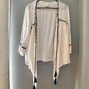 Japna Tassle Cover Up/Shawl